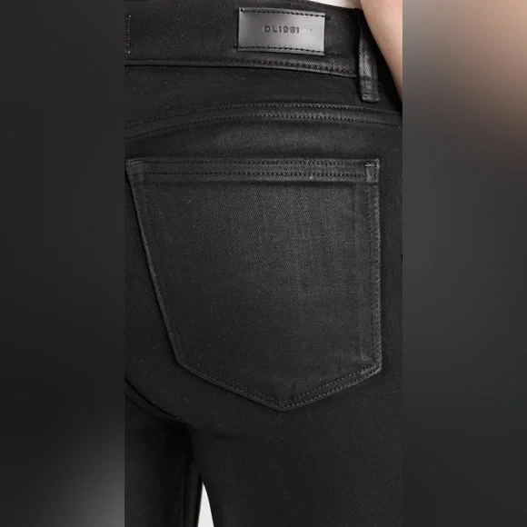 DL1961 Women's Mara Straight Mid Rise Instasculpt Ankle Jeans Size 28 - Picture 4 of 16